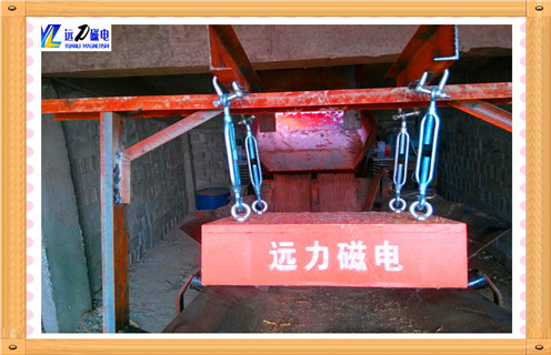 懸掛式永磁除鐵器的工作原理與適用範圍
