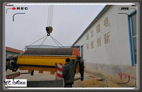 注意與磁選機相連的前後設備的工作狀態