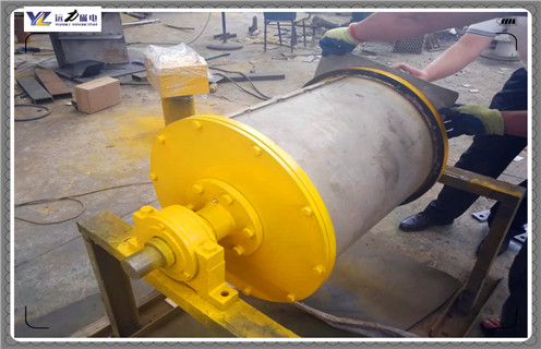 磁選機滾筒，磁選機滾筒的耐磨壽命和選礦企業生產效率！_鐵礦選礦磁選機滾筒的耐磨壽命和選礦企業生產效率！磁場一般為多少_磁塊如何排列