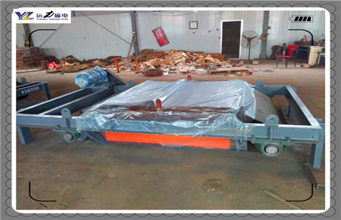 自卸式帶式永磁除鐵器，上海自卸帶式永磁除鐵器_技術參數_上海自卸帶式永磁除鐵器磁塊安裝方式_如何換帶 