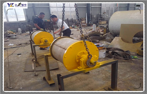 山東永磁滾筒，RCT-50/65山東永磁磁滾筒廠家直銷工作原理_天津RCT-65/80cxy永磁滾筒內部結構圖