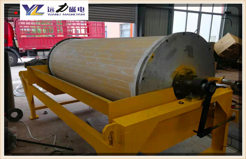永磁筒式磁選機，江蘇永磁筒式磁選機批發磁鐵如何分布_江蘇永磁筒式磁選機批發不吸鐵如何處理