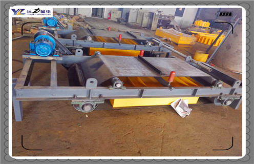 永磁自卸式除鐵器，鎧甲式永磁自卸除鐵器參數_內部磁塊安裝方法_鎧甲式永磁自卸除鐵器型號價格