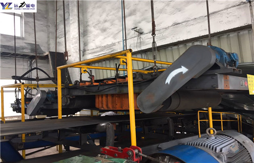 電磁自卸式除鐵器，RCDD-5電磁自卸式除鐵器設備_RCDD-5電磁自卸式除鐵器設備廠家配件_型號及工作視頻