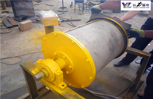 皮帶永磁滾筒，浙江皮帶永磁滾筒_滾筒磁選機多少錢一台，浙江皮帶永磁滾筒工作原理