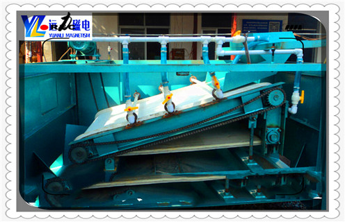 濕式磁選機，上海半逆流濕式磁選機_合理選購上海半逆流濕式磁選機_遠力磁電生產廠家 