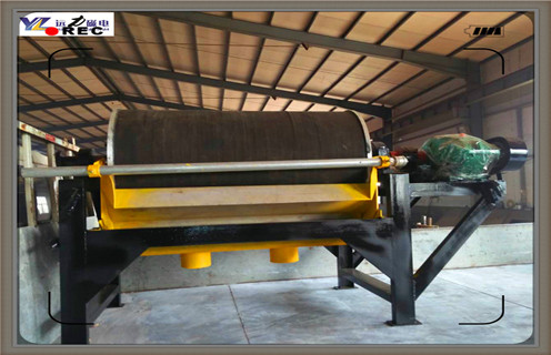 永磁筒式磁選機，廣西永磁筒式磁選機優點_遠力廣西永磁筒式磁選機優點的結構磁場分布圖