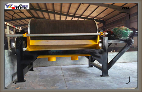 河沙磁選機，遼寧河沙磁選機_遠力遼寧河沙磁選機的結構磁場分布圖