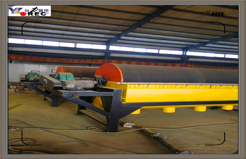 永磁往複式幹式磁選機，河南永磁往複式幹式磁選機_結構工作原理圖_河南永磁往複式幹式磁選機如何調整及工藝流程圖