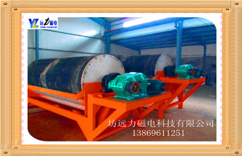 幹粉永磁筒式磁選機，湖北幹粉永磁筒式磁選機_遠力湖北幹粉永磁筒式磁選機怎麼調整優缺點的結構磁場分布圖
