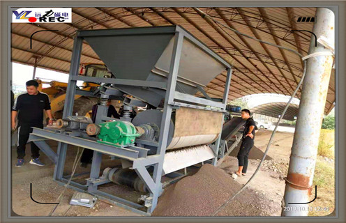 永磁輥式強磁磁選機，陝西稀土永磁輥式強磁選機_陝西稀土永磁輥式強磁選機磁場一般為多少_磁塊如何排列