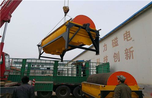 半逆流磁選機，內蒙古半逆流磁選機視頻_結構工作原理圖_內蒙古半逆流磁選機視頻如何調整及工藝流程圖