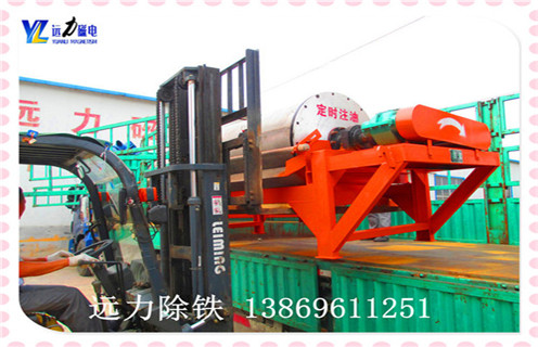 半逆流磁選機，新疆半逆流磁選機_結構工作原理圖_新疆半逆流磁選機圖片如何調整及工藝流程圖